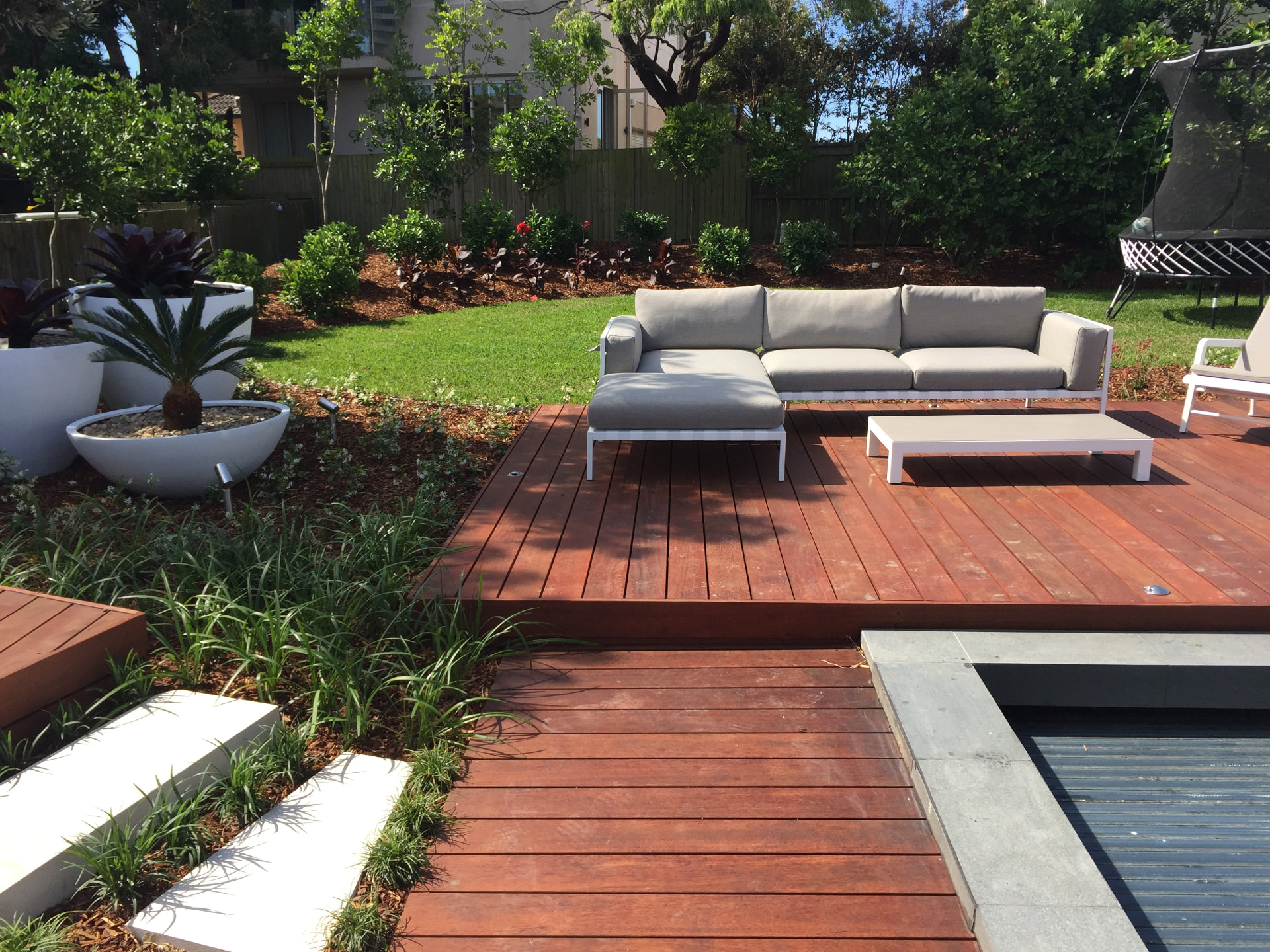 Pool Landscape Design & Construction Dover Heights - completed landscape project in Dover Heights, Sydney