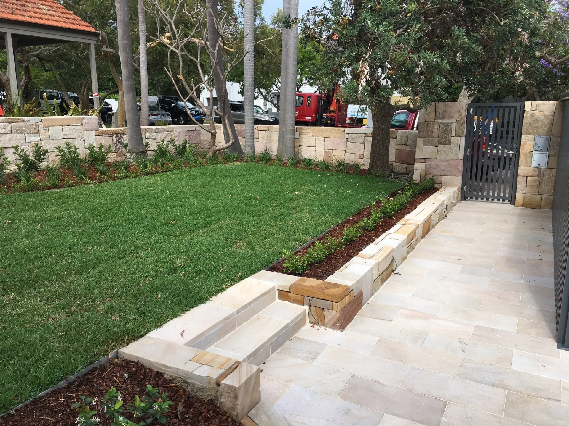 Landscape design and construction project in Eastern Suburbs, Sydney